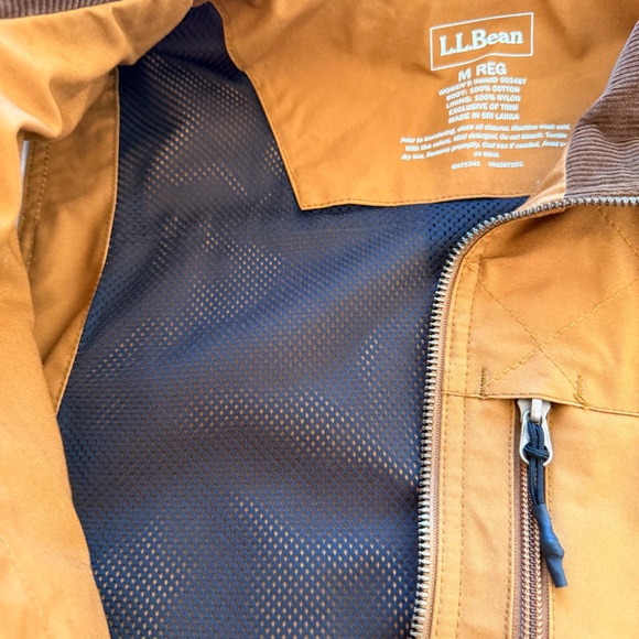 L.Bean Women’s Brown Utility Field Vest Corduroy Collar Outdoor Workwear - Picture 15 of 16